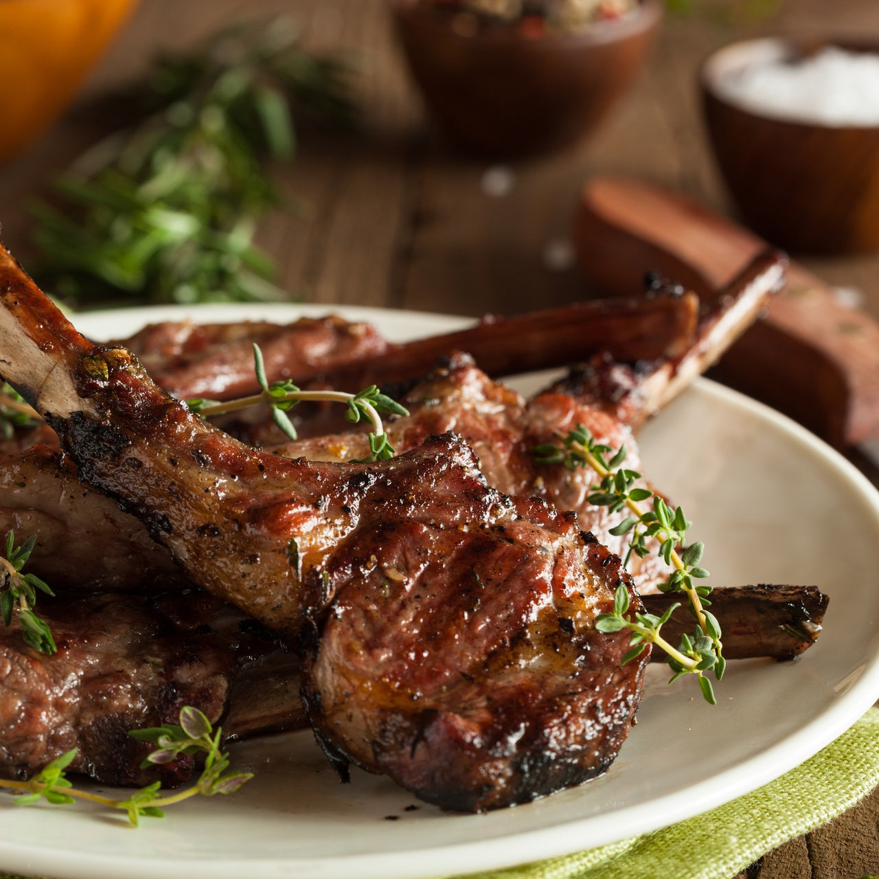 Perfect Pan-Seared Lamb Chops